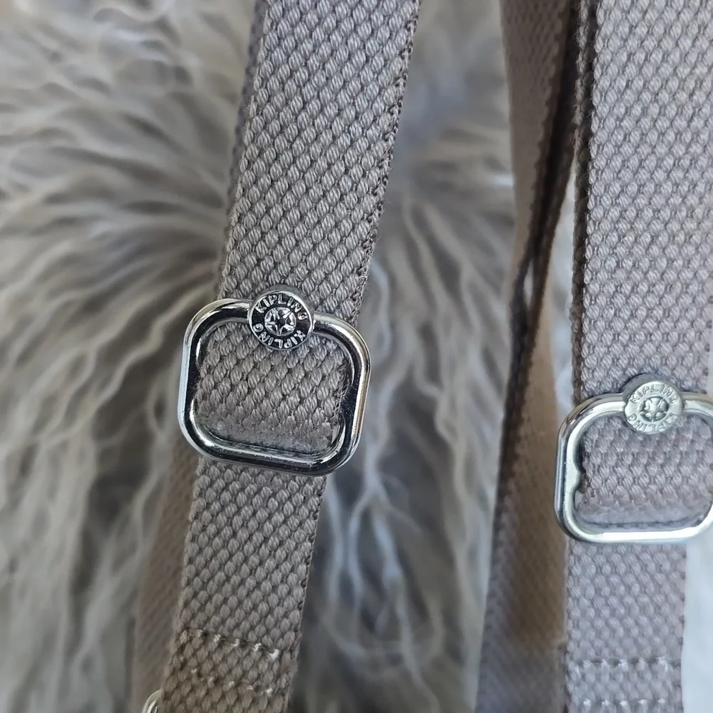 Kipling Alber Metallic Mini Backpack (NO MONKEY)
